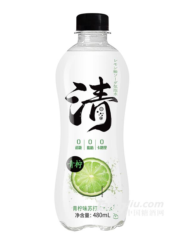 青柠味苏打气泡水480ml