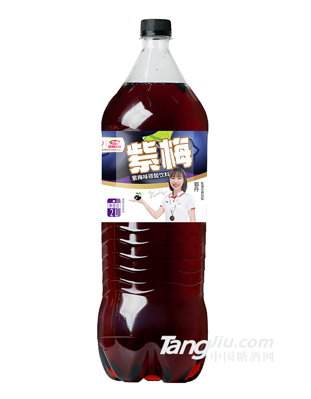 紫梅汽水2L