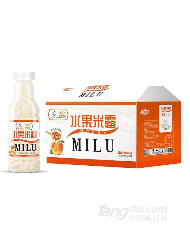 水果米露-黄桃谷物饮品420ml