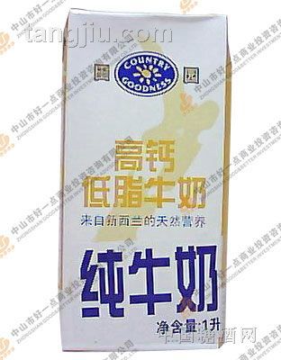 田园高钙低脂牛奶1000ml