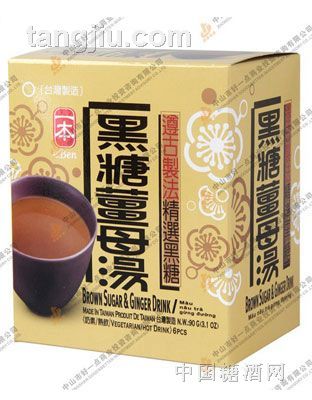 一本黑糖姜母汤-固体