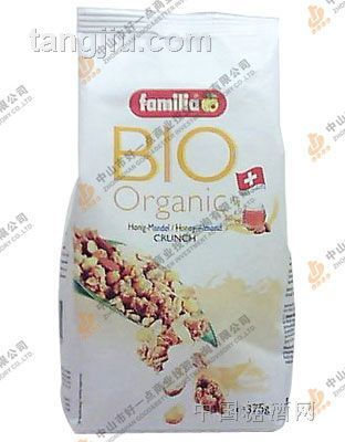 瑞士麦蜂蜜杏仁麦片375g