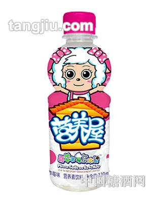快活林营养素饮料营养屋-草莓味320ML