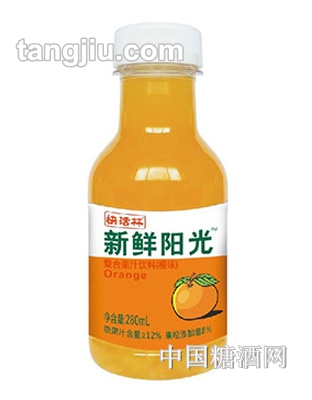 快活林复合果汁(橙味)280ML