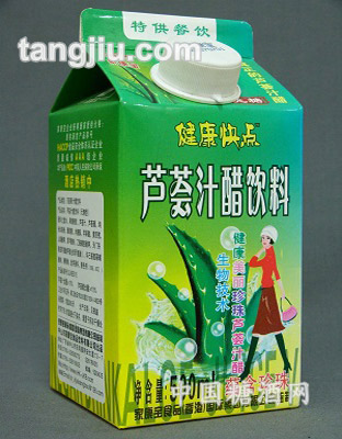500ml健康快点芦荟汁醋饮料