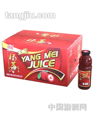 琦露生榨杨梅汁新品368ml