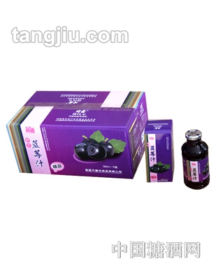 琦露野生蓝莓汁350ml