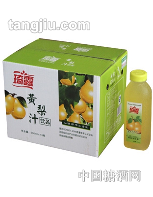 琦露黄梨汁500ml