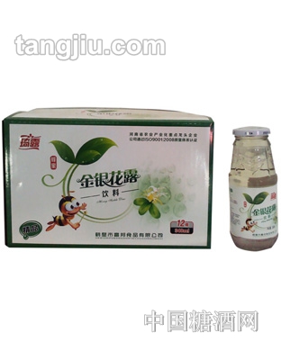 琦露金银花露340ml