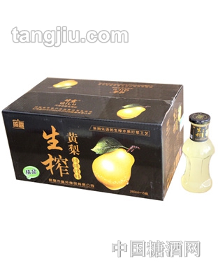 琦露生榨黄梨原浆260ml