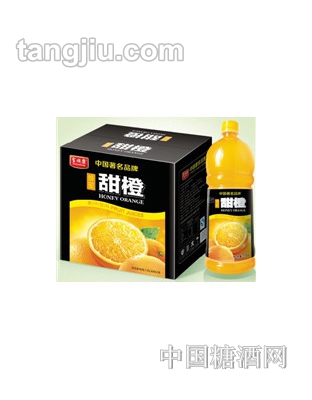 富顺康蜂蜜甜橙果汁1.5L