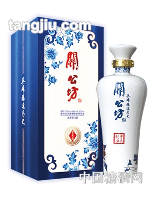 关公坊酒青花韵