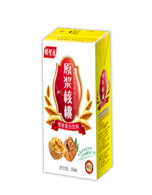 原浆核桃利乐包装250ml