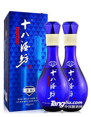 40度十八酒坊蓝钻400ml