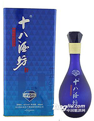 40度十八酒坊蓝钻V6 480ml