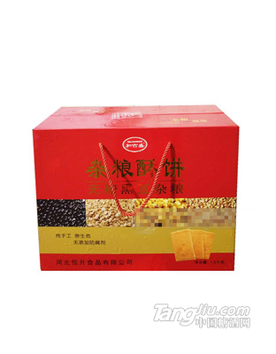 和吉盛 杂粮酥饼 无糖黑豆杂粮