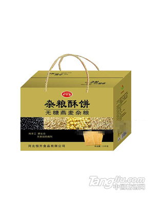 和吉盛 杂粮酥饼无糖燕麦杂粮