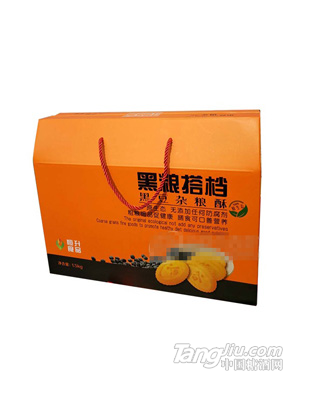和吉盛黑粮搭档黑豆杂粮酥 饼干