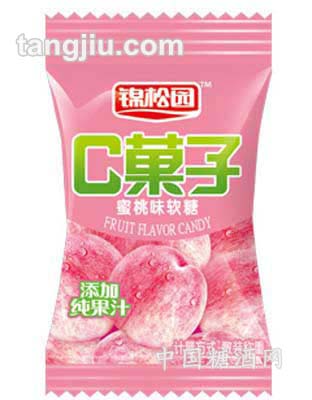 C果子果味软糖水蜜桃味