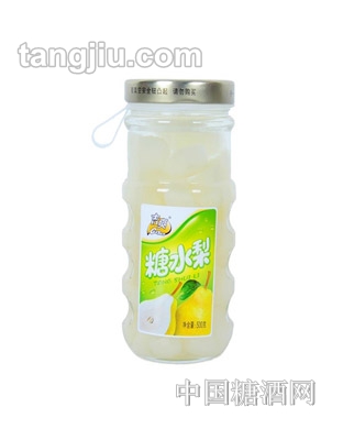 吉爽糖水梨罐头500g