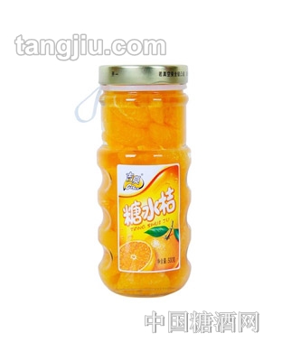 吉爽糖水桔罐头500g