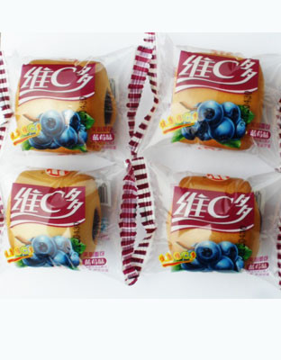 维C多面包蓝莓味
