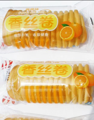 香丝卷面包香橙味