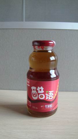 康碧特苹果醋饮料之醋语系列玻璃瓶248ml
