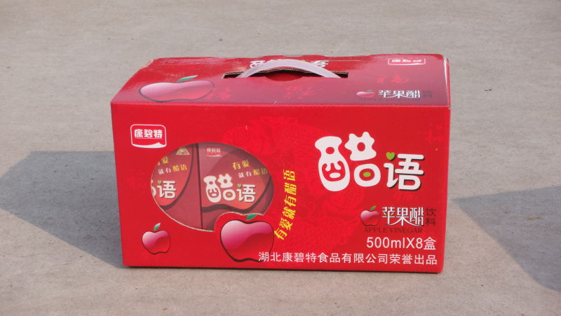 康碧特苹果醋之醋语系列礼品盒500ml(1x8)