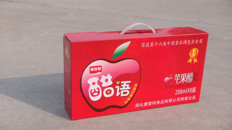 康碧特苹果醋之醋语系列礼品盒298ml(1x6)