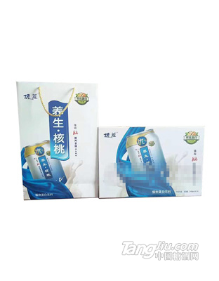 硬茬养生核桃植物蛋白饮料240mlx16瓶