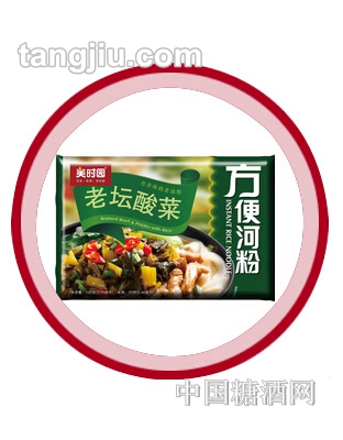 美时园老坛酸菜河粉105g