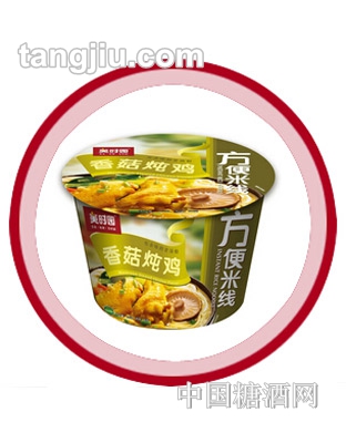 美时园香菇炖鸡米线105g