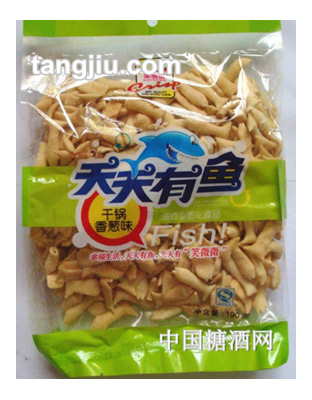 笑微微天天有鱼干锅香葱味190g