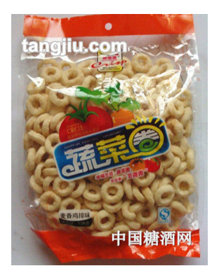 笑微微蔬菜圈麦香鸡排138g