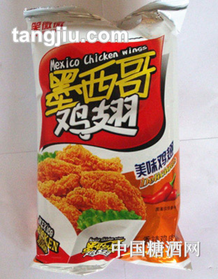 笑微微墨西哥鸡翅香辣鸡肉味30g