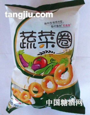 笑微微蔬菜圈干锅香葱味68g