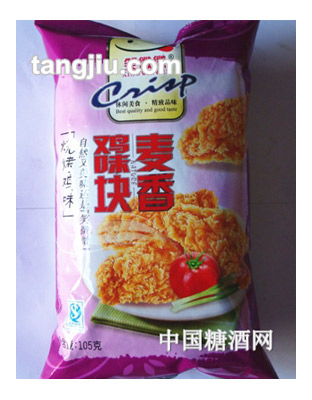 笑微微麦香鸡味块烧烤鸡味105g