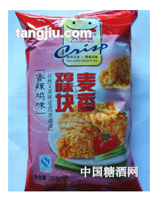 笑微微麦香鸡块香辣鸡味105g