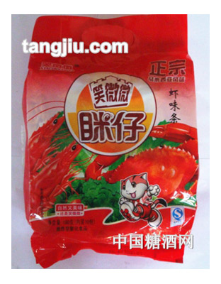 笑微微眯仔虾味条180g