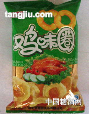 笑微微鸡味圈麦香味30g