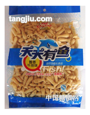 笑微微天天有鱼酱香牛排味190g