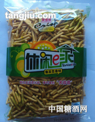 笑微微休闲e家蛋苔豆香味380g