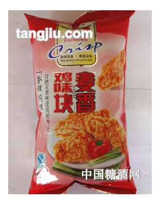 笑微微麦香鸡块香辣鸡味30g