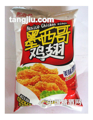 笑微微墨西哥鸡翅72g