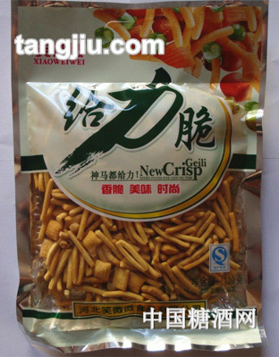 笑微微给力脆什锦蛋苔味120g