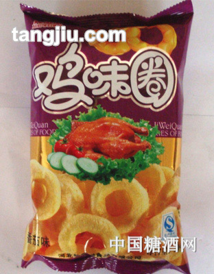 笑微微鸡味圈番茄味30g