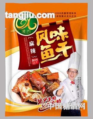 楚兴风味鱼干麻辣味48g