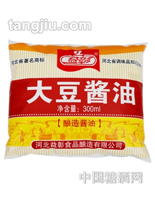 益彰大豆酱油300ml