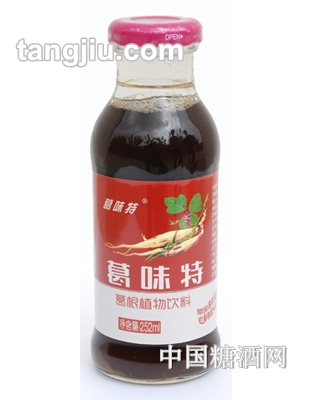 葛味特葛根植物饮料252ml瓶装